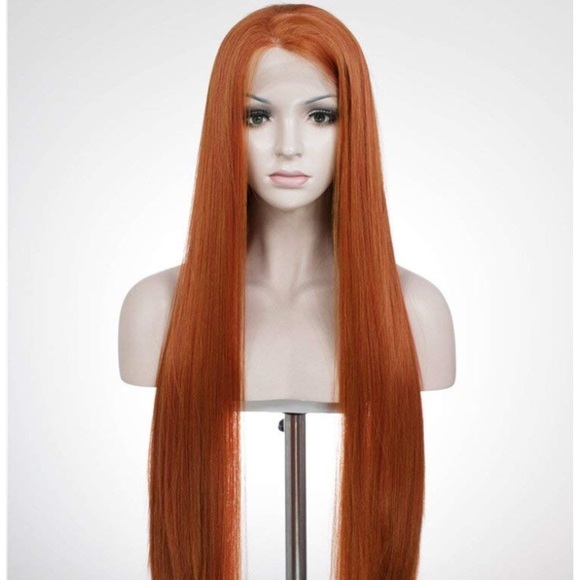 ?Vima  28” COPPER RED AUBURN LACE FRONT Wig*NWT* main image 2